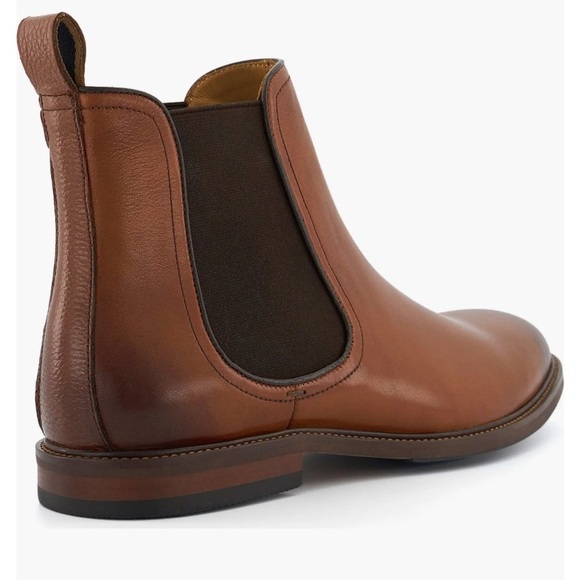 NORDSTROM cognac leather boot men’s main image 4